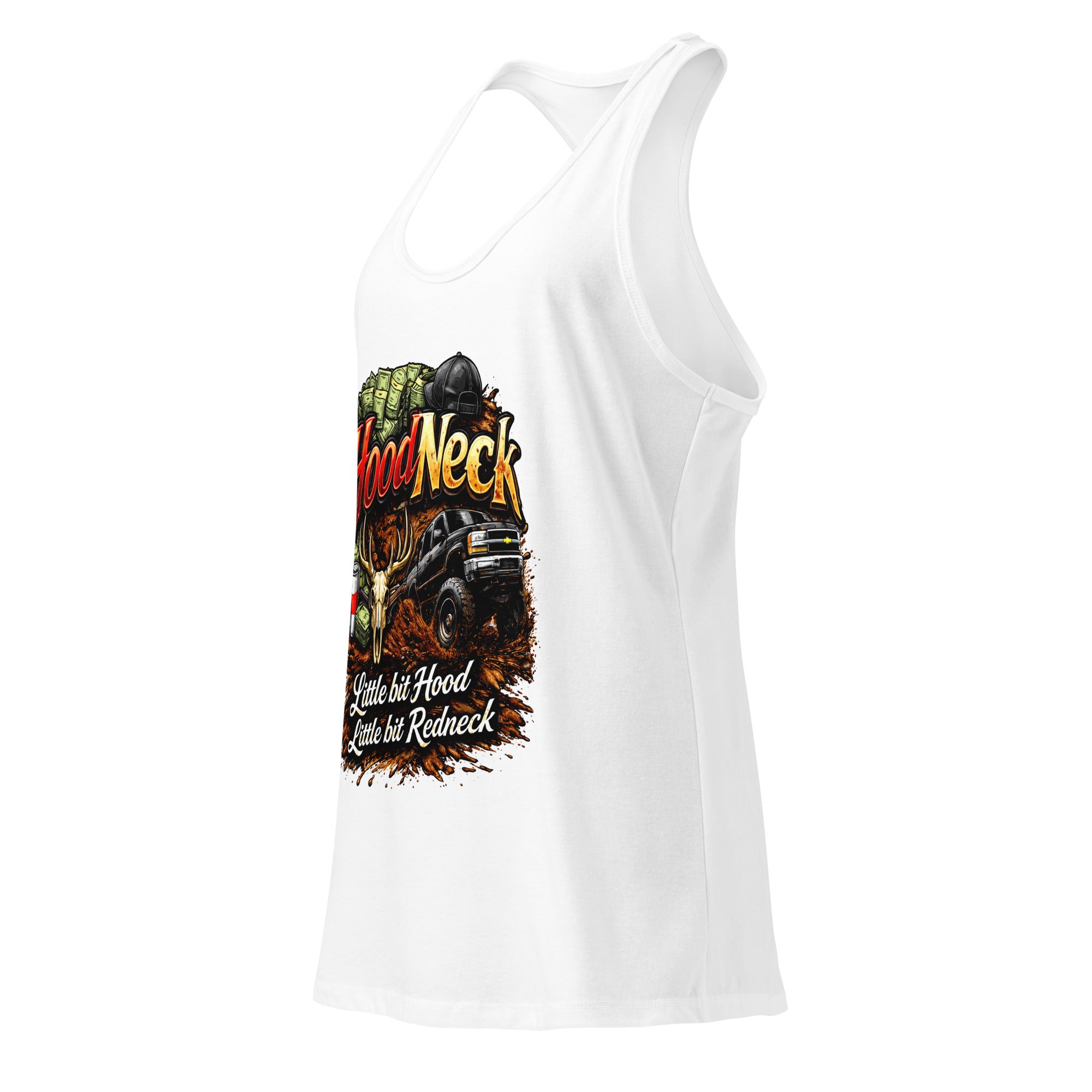 Women’s buck 2 tank top by HoodNeck