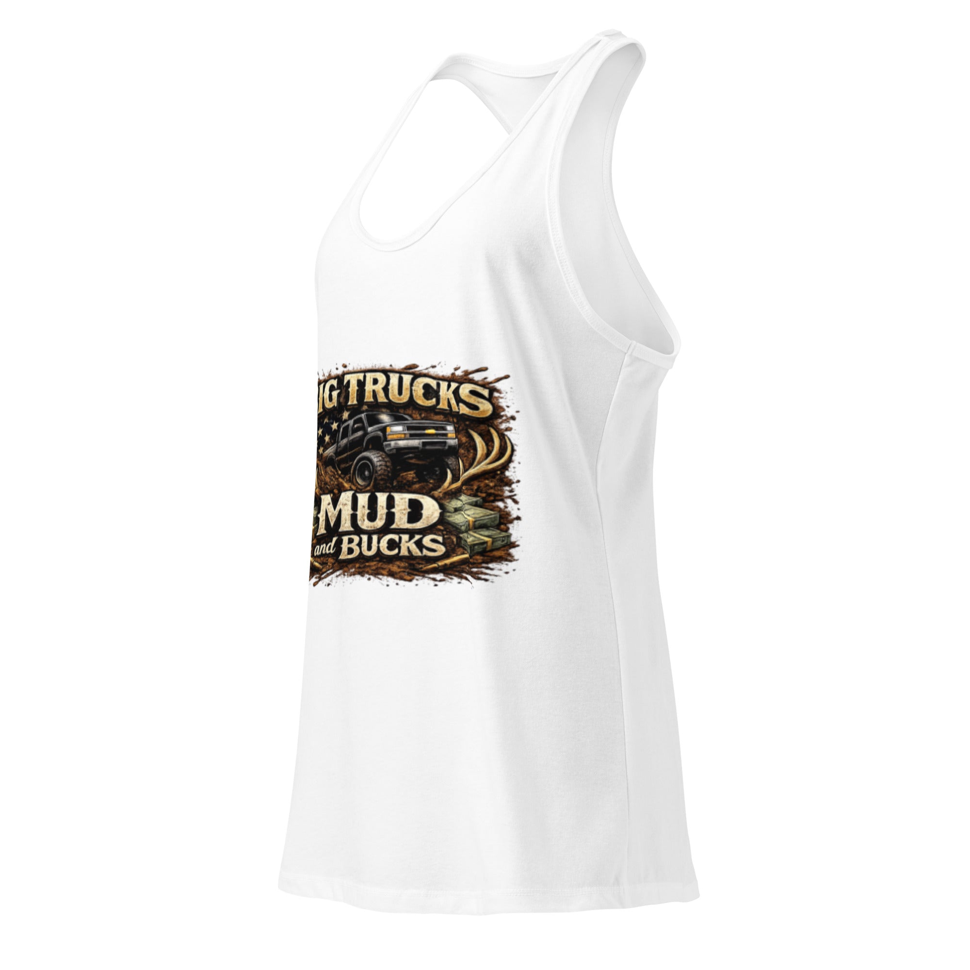 Women’s mud & bucks tank top by HoodNeck