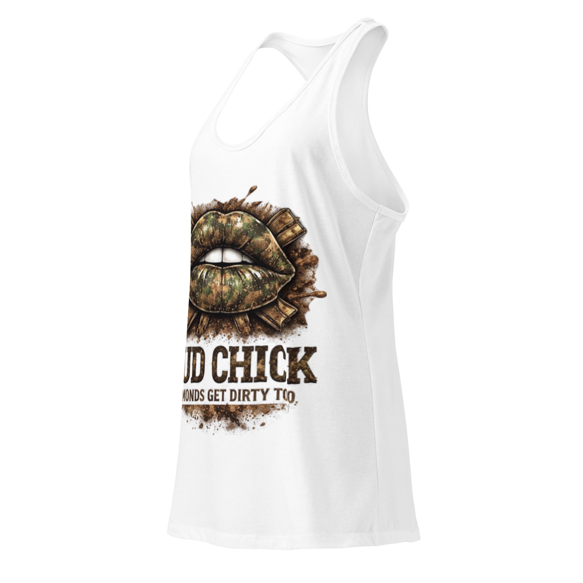 Women’s camo tank top by HoodNeck